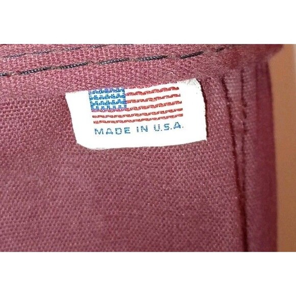 Wilson Staff Professional Golf Club Bag - 3 Slots, Vintage? Maroon Red USA - Picture 6 of 10